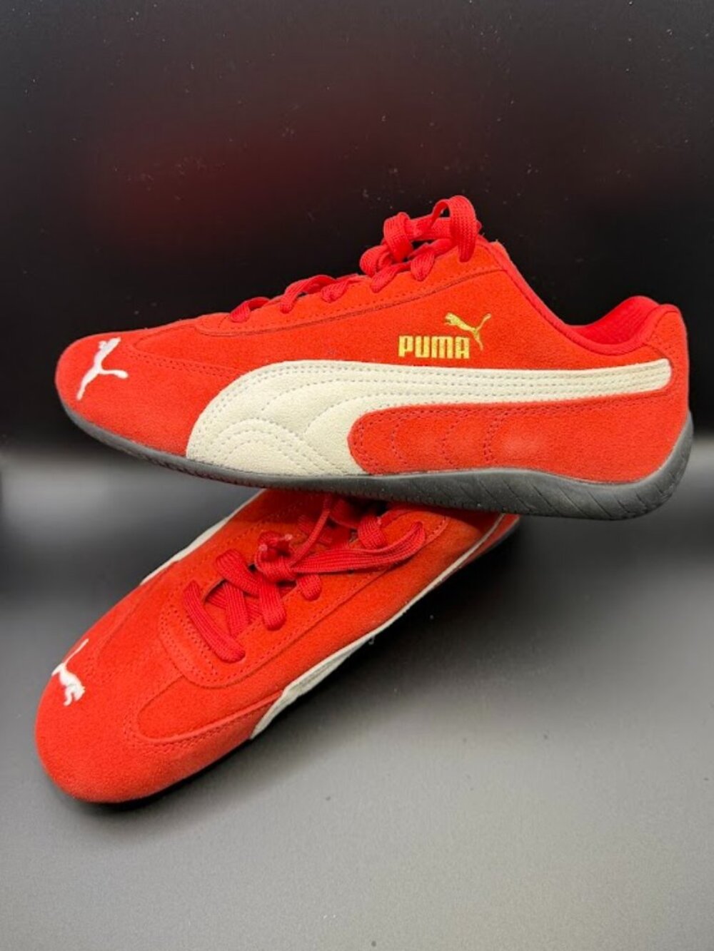 Puma Speedcat OG Sneaker Red White Women’s Size 7.5 New With Box